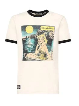 Dolce
Gabbana | Dolce
Gabbana Graphic Printed Crewneck T-Shirt