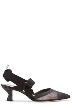 Fendi | Fendi Slingback Pointed Toe Pumps