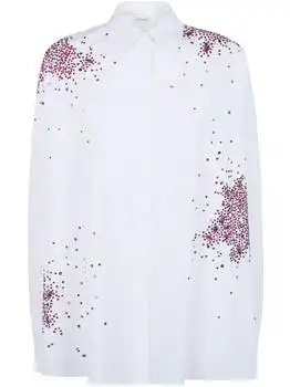Dries Van Noten | Dries Van Noten Long Sleeve Embellished Shirt