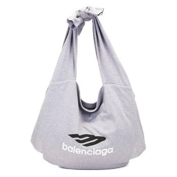 Balenciaga | Heather Grey New Jersey Hobo Bag