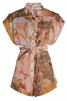 Zimmermann | Zimmermann Ascension Cuffed Playsuit