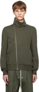 Rick Owens | Khaki Concordians Bauhaus Jogger Track Jacket