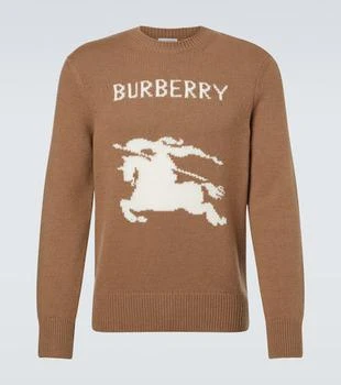 Burberry | Logo wool and cashmere sweater