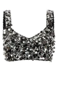 Dolce
Gabbana | Dolce
Gabbana Sequined Bralette Top