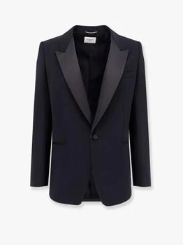 Yves Saint Laurent | Certified wool blazer with satin lapel