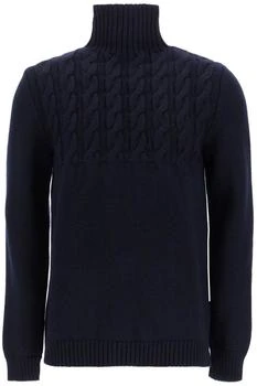 MAISON MARGIELA | Maison Margiela High-Neck Cable-Knitted Jumper
