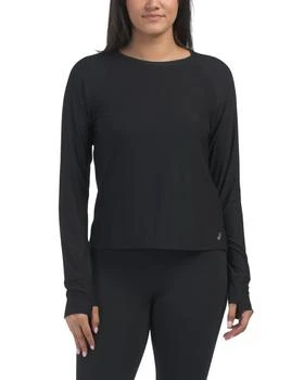 Long Sleeve Laser Cut Top