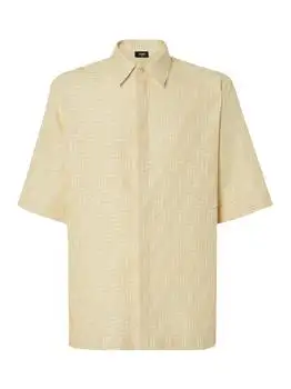 Fendi | Fendi FF Jacquard Short-Sleeved Shirt