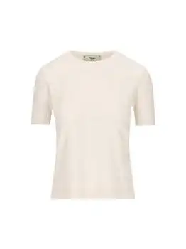 Fendi | Fendi FF Jacquard Crewneck T-Shirt