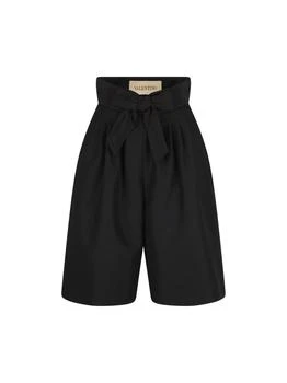 Valentino | Valentino Bow Detailed Pleated Shorts