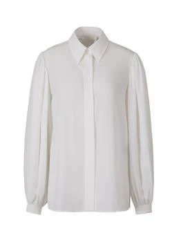 Chloé | Chloé Long-Sleeved Button-Concealed Blouse