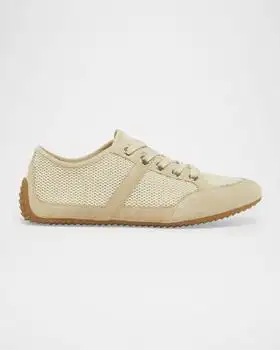 Givenchy | Mesh And Suede Slim Low-Top Sneakers