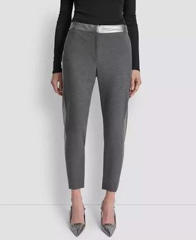 Women's Mid-Rise Tuxedo Pants