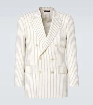 Tom Ford | Dyllan pinstripe wool and silk blazer