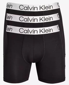 Calvin Klein Men's 3-Pk. Chromatic Brushed Micro Boxer Briefs
