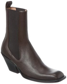 Khaite | KHAITE Austin Leather Bootie