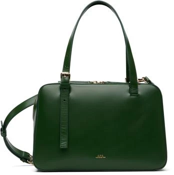 Green Virginie Box Bag