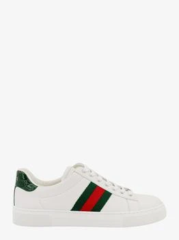 Gucci | Ace leather sneakers with side Web detail