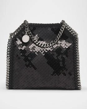 Stella McCartney | Falabella Chain-Trim Sequin Shoulder Bag