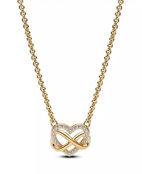 PANDORA Sparkling Infinity Heart Collier Necklace