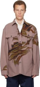 Dries Van Noten | Pink Oversized Cotton Shirt