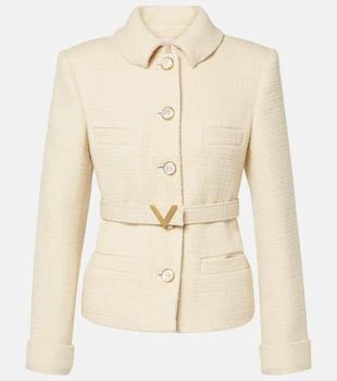 Valentino | Wool-blend tweed jacket