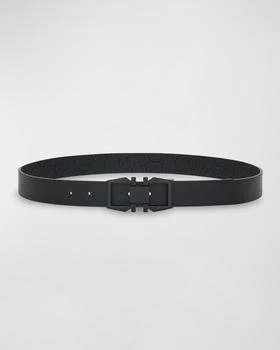Salvatore Ferragamo | Men
s Gancini-Embossed Reversible Leather Belt