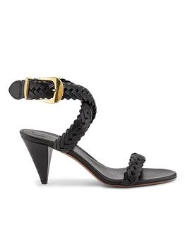 Zimmermann | Helix Woven Leather Sandals