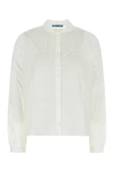 Prada | Prada Triagle-Patch Button-Up Shirt