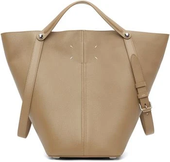 MAISON MARGIELA | Tan Dress-Age Medium Bag