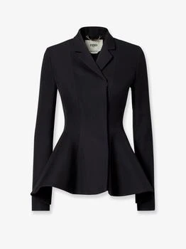 Fendi | Grain De Poudre wool blazer