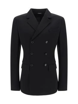 Dolce & Gabbana | Dolce & Gabbana Double-Breasted Jersey Jacket
