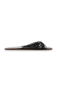 The Row The Row Sara Gathered Thong Sandals - Moda Operandi