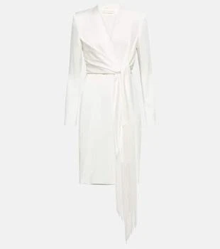 Max Mara | Bridal Maura satin wrap dress