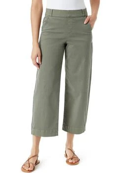 Vanderbilt Petite Shape Effect Wide Leg Cropped Pants