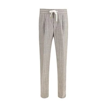 Brunello Cucinelli | Linen Casual Men's Pants