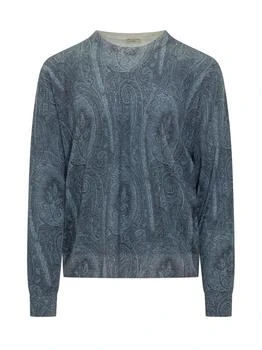 ETRO | Etro Paisley Printed Crewneck Jumper