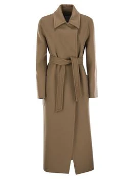 Max Mara | Max Mara Artur Button Detailed Belted Coat