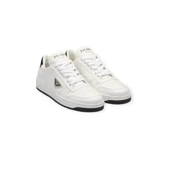 Prada | Prada - Women's Downtown Perforated Leather Sneakers