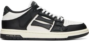 AMIRI | Black & White Skel-Top Low Sneakers
