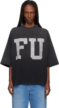 Fear of god Black Relaxed 'FU Educate' T-shirt