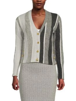 Thom Browne | ​Wide-Striped Wool Cardigan