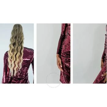 Burberry | Aurora Sequinned Gathered Stretch Dress