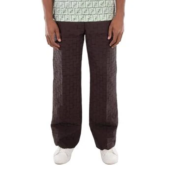 Salvatore Ferragamo | Ferragamo Straight Leg Monogram Pattern Trousers