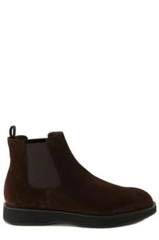 Prada | Prada  Elasticated-Panel Slip-On Chelsea Boots