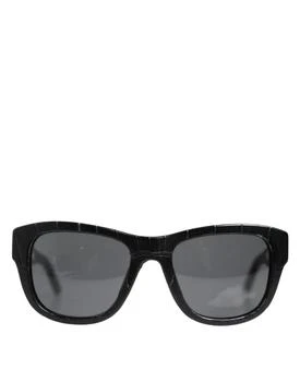 Dolce & Gabbana | DG4177 Leather Frame Tinted Lens Women's Sunglasses