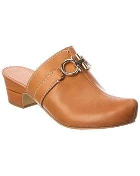 Salvatore Ferragamo | Ferragamo Phobos Leather Mule