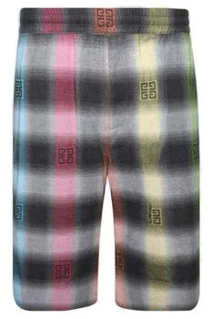 Givenchy | Givenchy Checked Knee-Length Shorts