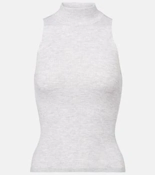Brunello Cucinelli | Ribbed-knit turtleneck top