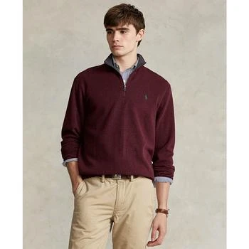 Polo Ralph Lauren Men's Luxury Jersey Quarter-Zip Pullover